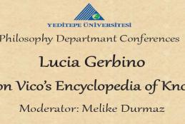"Giambattista Vico, Yeni Bilim Üzerine Konferans"