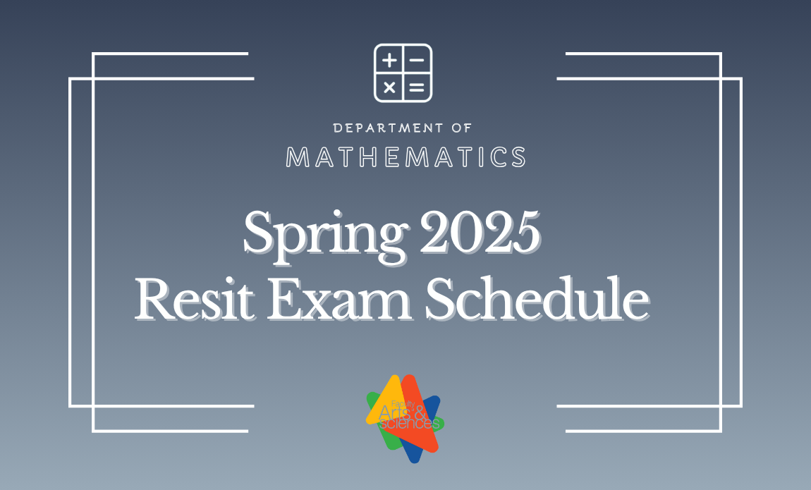 Spring 2025 Resit - MATHEMATICS 