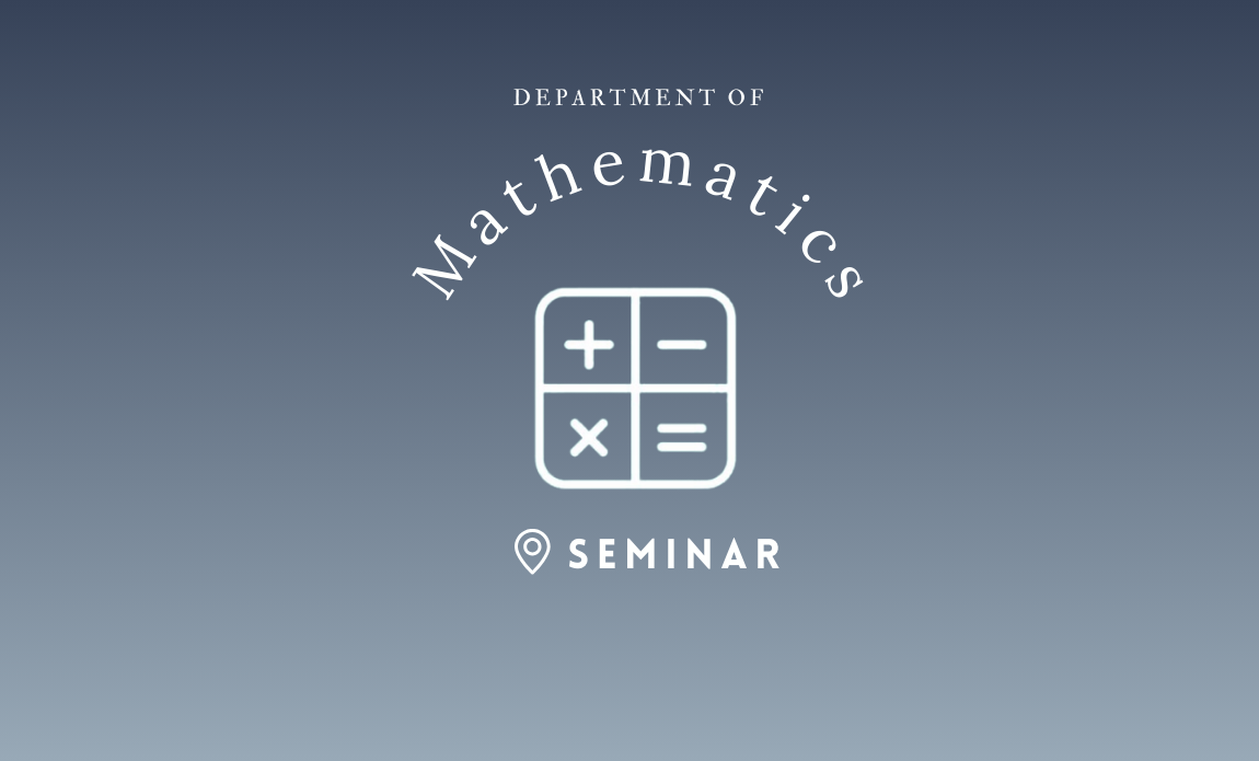 Mathematics Seminar by  Gönenç Onay (Galatasaray University)