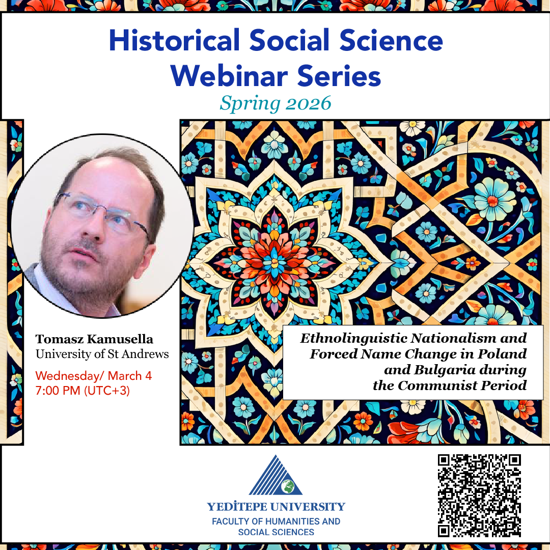 Tarihsel Sosyal Bilim Webinar Serisi Bahar 2026 