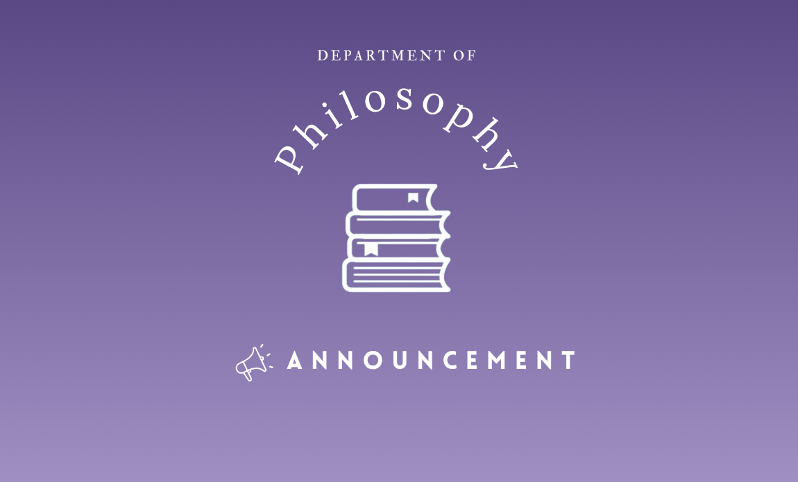 2026 Spring Philosophy Department Make-Up Exam Schedule