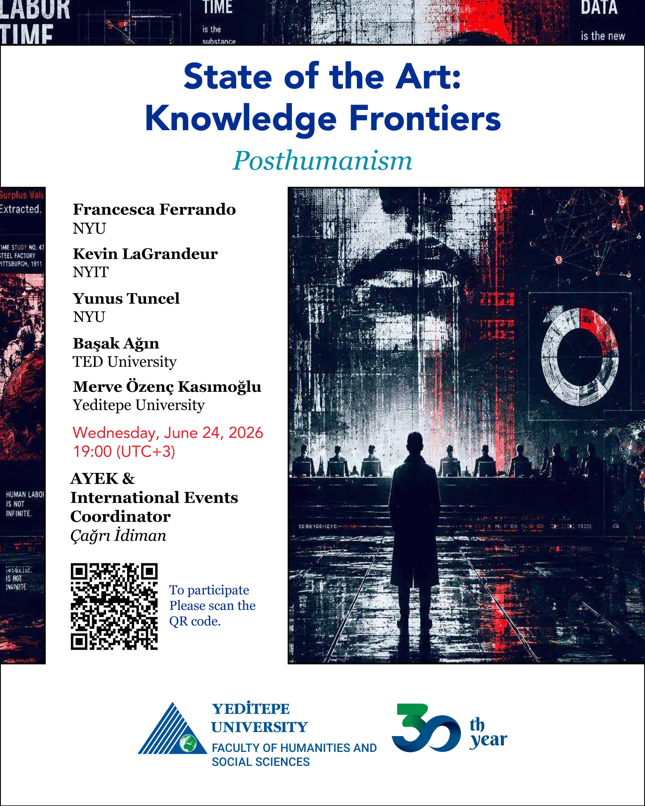 Online Panel: "Posthumanism" | State of the Art: Knowledge Frontiers