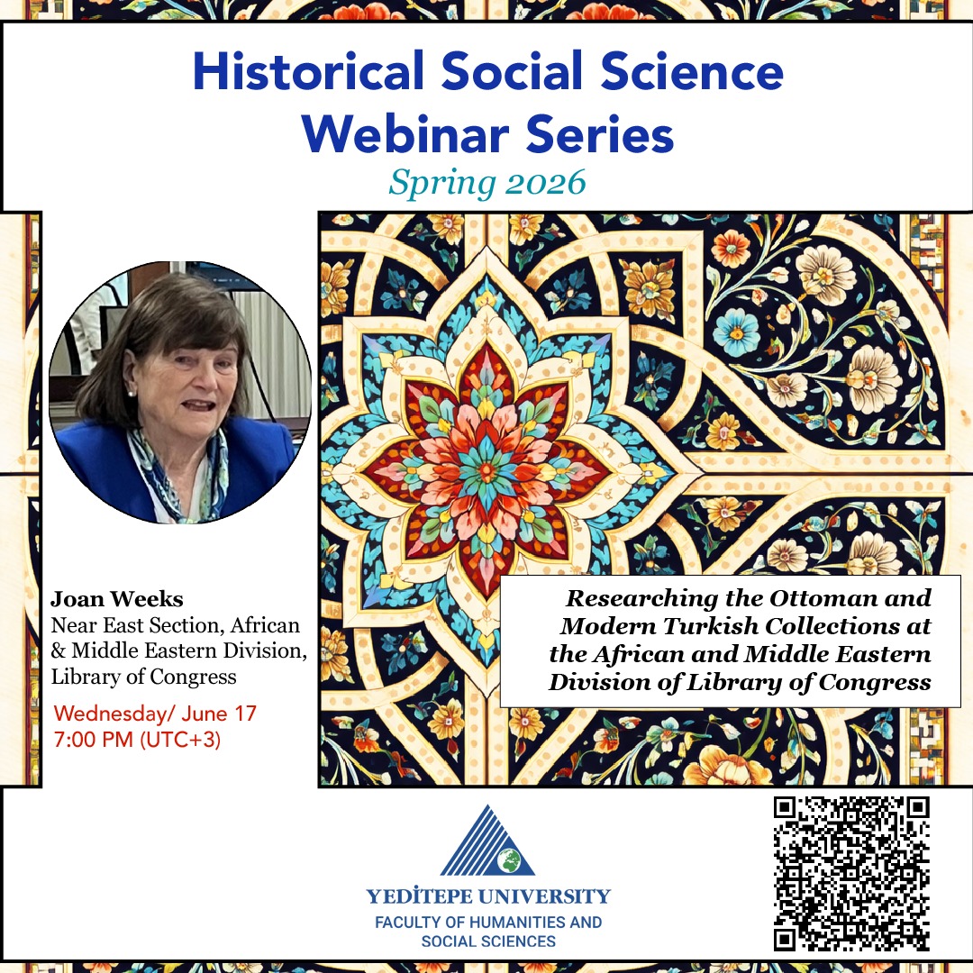 Tarihsel Sosyal Bilim Webinar Serisi Bahar 2026 - Joan Weeks