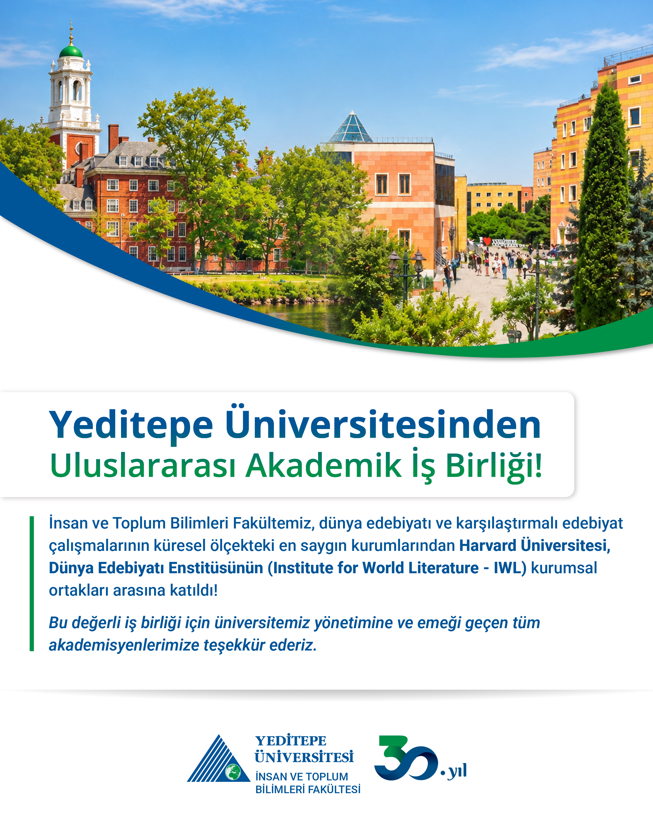Our Faculty Becomes an Affiliate Institution of Harvard University’s Institute for World Literature (IWL)