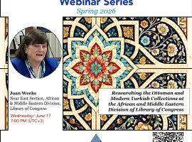 Tarihsel Sosyal Bilim Webinar Serisi Bahar 2026 - Joan Weeks